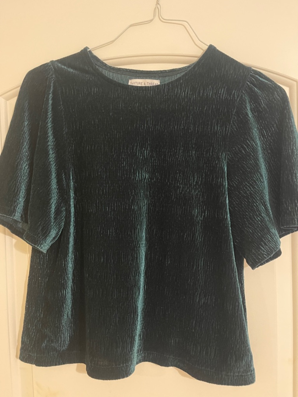 Madewell emerald green Short Sleeve Top